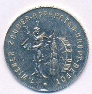 Ausztria / Bécs 1876. "1. Bécsi Bűvészkellék Lerakat" Ezüstözött Br Zseton (31mm) T:2 Kis Ph. Austria / Vienna 1876. "1s - Non Classés