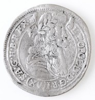 1678K-B 15kr Ag "I. Lipót" Körmöcbánya (5,83g) T:2- Kissé Hullámos / Hungary 1678K-B 15 Kreuzer Ag "Leopold I" Kremnitz  - Ohne Zuordnung