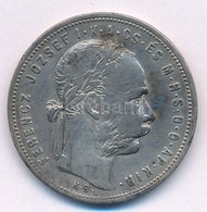 1881KB 1Ft Ag "Ferenc József / Középcímer" T:2- Patina Adamo M15 - Ohne Zuordnung