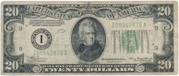 Amerikai Egyesült Államok 1934-1945. (1934) 20$ "Andrew Jackson" T:III- USA 1934-1945. (1934) 20 Dollars "Andrew Jackson - Non Classés