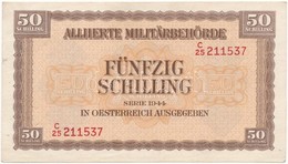 Ausztria / Szövetséges Megszállás 1944. 50Sch T:II Austria / Allied Occupation 1944. 50 Schilling C:XF Krause 109 - Non Classés