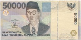 Indonézia 1999. 50.000R T:I- Indonesia 1999. 50.000 Rupiah C:AU Krause KM#139a - Ohne Zuordnung