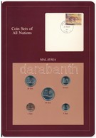 Malajzia 1981-83. 1S - 50S (5xklf), "Coin Sets Of All Nations" Forgalmi Szett Felbélyegzett Kartonlapon T:1,1- Malaysia  - Ohne Zuordnung