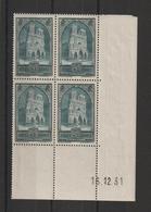 France 1929-31 Coin Daté Cathédrale De Reims 259 IV ** MNH - 1930-1939