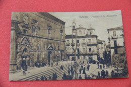 L' Aquila Sulmona Piazzale SS. Annunziata 1923 Ed. Caroselli Molto Bella ++++++ - L'Aquila