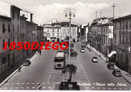 PONTEDERA - PIAZZA DELLA LIBERTA'  F/GRANDE VIAGGIATA 1964 ANIMATA - Pisa