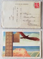 Cartolina Divisione Del Brennero Da Atene Per Ferrara - 18/03/1942 - Militaire Post (PM)