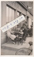 ERVY Le CHATEL - Le Café De La Paix En 1931     ( Carte Photo ) - Ervy-le-Chatel