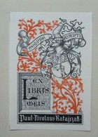 Ex-libris Illustré Fin XIXème - PAUL NICOLAUS RATAJCZAK - Ex Libris
