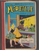 Bande Dessinée. Album  Mireille N° 15.  Fascicules N° 121 à 130. Année 1956 - Otras Revistas