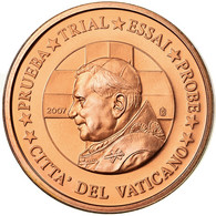 Vatican, 5 Euro Cent, Benoit XVI, 2007, Unofficial Private Coin, FDC, Copper - Essais Privés / Non-officiels