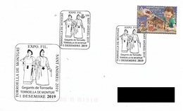 SPAIN. POSTMARK GIANTS OF TORROELLA DE MONTGRI. 2019 - Altri & Non Classificati