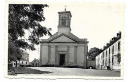 CPSM NEUFCHATEAU, L'EGLISE, Format 9 Cm Sur 14 Cm Environ, PROVINCE DE LUXEMBOURG, BELGIQUE - Neufchâteau