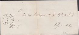 1861. STERUP 6 8 1861 To Kgl. Kirkeprovst For Gottorp Amt, Grüntofte. Seal. Church. () - JF321233 - Schleswig-Holstein