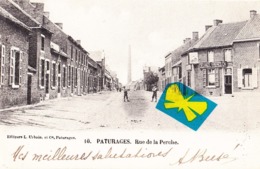 PATURAGES - Rue De La Perche (avec Le Magasin "Delhaize Fréres Cie" Sur La Droite De La Carte) - Colfontaine