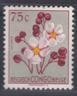 Belgian Congo 1952 Flowers Mi#302 Mint Never Hinged - Ongebruikt