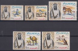 Fujeira 1964 Animals Key Stamps Mi#14-18 A Mint Never Hinged - Fujeira