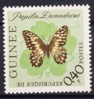 Guinea 1963 Butterflies Mi#185 Mint Never Hinged - Guinea (1958-...)