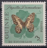 Guinea 1963 Butterflies Mi#190 Mint Never Hinged - Guinee (1958-...)