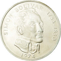 Monnaie, Panama, 20 Balboas, 1974, U.S. Mint, SPL, Argent, KM:31 - Panamá