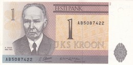 ESTONIA  1 KROON  1992   FDS - Estonie