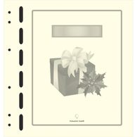 Schaubek TBM16 Thematic Title Sheet Christmas - Blank Pages