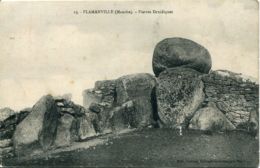 N°5364 T -cpa Flamanville -pierres Druidiques- - Dolmen & Menhirs