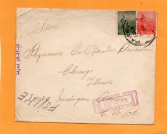 Argentina Old Cover Mailed To USA - Storia Postale