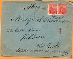 Argentina Old Cover Mailed To USA - Lettres & Documents