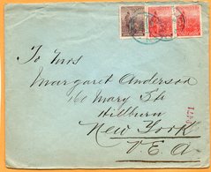 Argentina Old Cover Mailed To USA - Cartas & Documentos