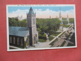 Three Churches On The Green   Connecticut > New Haven---   Ref 3931 - New Haven