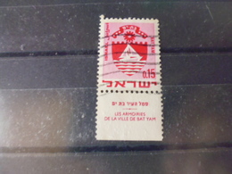 ISRAEL YVERT N° 382 - Oblitérés (avec Tabs)