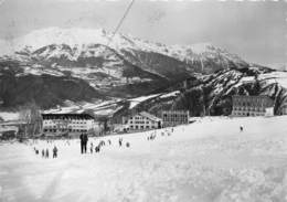 04-LE-SAUZE-SUR-BARCELONNETTE-PISTE DES DEBUTANTS ET LES HÔTELS - Barcelonnette