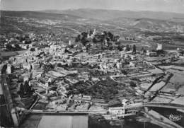 04-FORCALQUIER- VUE PANORAMIQUE AERIENNE - Forcalquier