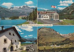 Schweiz - 7500 St.Moritz - Hotel Chesa Guardalej - Cars - Nice Stamp - Guarda