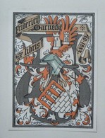 Ex-libris Illustré Fin XIXème - FREDERICI WARNECKE - Bookplates