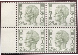 COB M 4 (**) Bloc De 4 - Briefmarken [M]