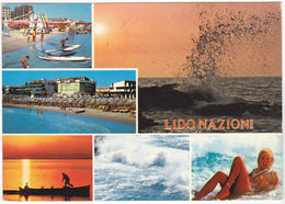 LIDO DELLE NAZIONI - FERRARA - VEDUTINE - VIAGG. -51918- - Ferrara