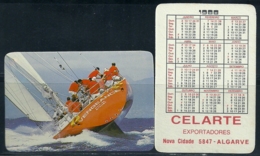 1988 Pocket Calendar Calandrier Calendario Portugal  Desporto Sport Vela Sail Wind - Grand Format : 1981-90