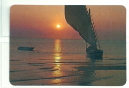 1988 Pocket Calendar Calandrier Calendario Portugal  Desporto Sport Vela Sail Wind - Grand Format : 1981-90