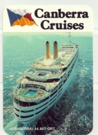 1988 Pocket Calendar Calandrier Calendario Portugal Cruzeiros Camberra Cruises Ships - Grand Format : 1981-90