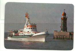 1988 Pocket Calendar Calandrier Calendario Portugal Rebocadores Tugboat Remolcador Remerquer - Grand Format : 1981-90