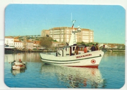 1989 Pocket Calendar Calandrier Calendario Portugal Traineira Trawler Arraste Chalutier - Grand Format : 1981-90