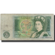 Billet, Grande-Bretagne, 1 Pound, KM:377a, B+ - 1 Pound
