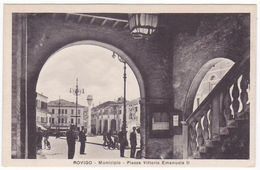 ROVIGO - MUNICIPIO - PIAZZA VITTORIO EMANUELE II -35234- - Rovigo