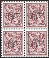 COB  Typo  811 (P6)  Bloc De 4 - Tipo 1967-85 (Leone E Banderuola)