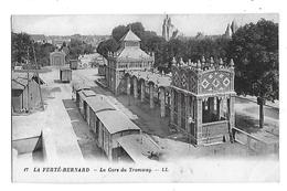 72  -  CPA  De  LA  FERTE  BERNARD  -  La  Gare  Du  TRAMWAY  En  1919    (   Animée  ) - La Ferte Bernard