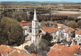 11-SALLES-D'AUDE- L'EGLISE VUE DU CIEL - Salleles D'Aude