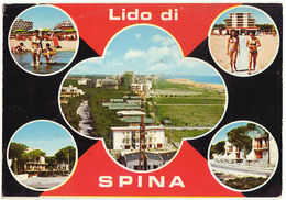 LIDO DI SPINA - FERRARA - VEDUTINE - VIAGG. 1973 -28564 - Ferrara