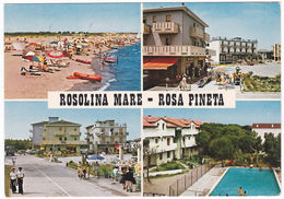 ROSOLINA MARE - ROSA PINETA - ROVIGO - VEDUTINE - VIAGG. 1978 -31049- - Rovigo